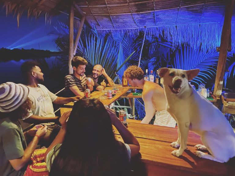 Dogs at High Tide Kampot