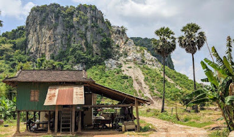 Rural villages near Kampong Trach