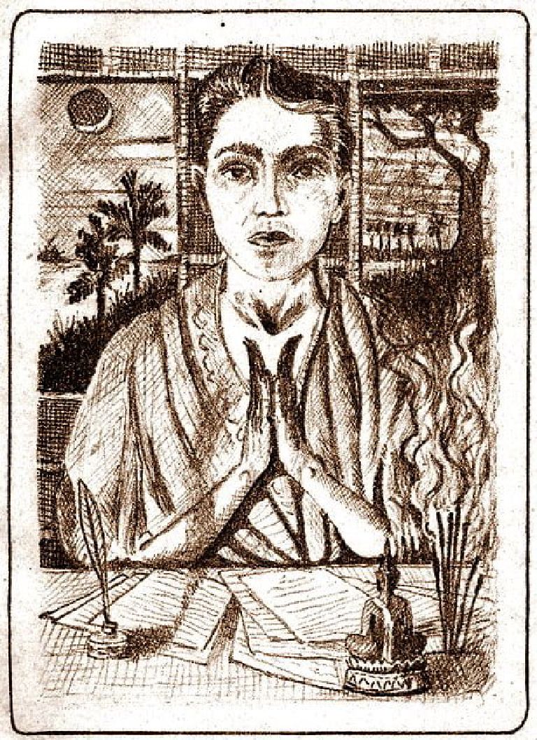 Roland Meyer, self-portrait, 1909